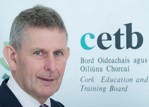 File image of ETB logo with CEO Ted Owens. Cork ETB are supporting this new scheme.