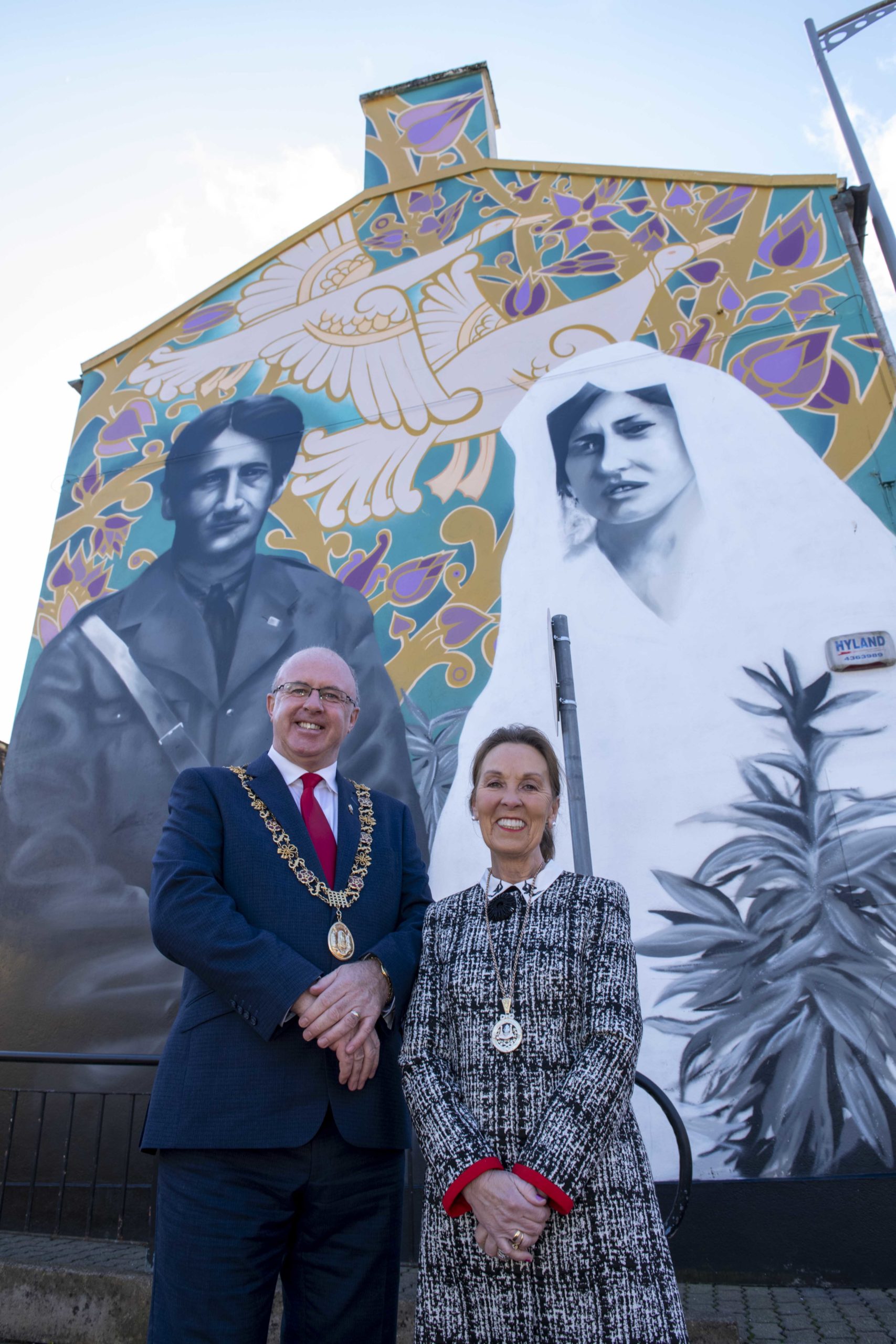 VIDEO: City Centre mural on side of building remembers Lord Mayor ...